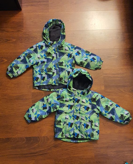 Lupilu kurtka kurtki narciarska bliźniaki zielona 98/104
