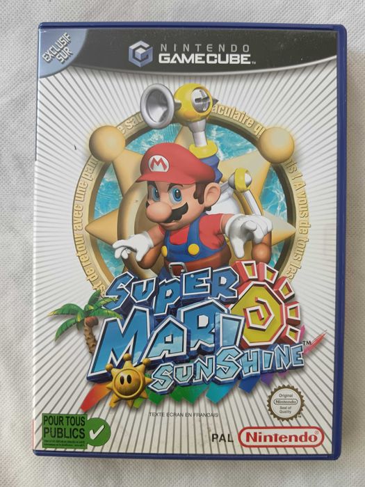 Super Mario Sunshine [Nintendo GameCube, 2002] Complete - French