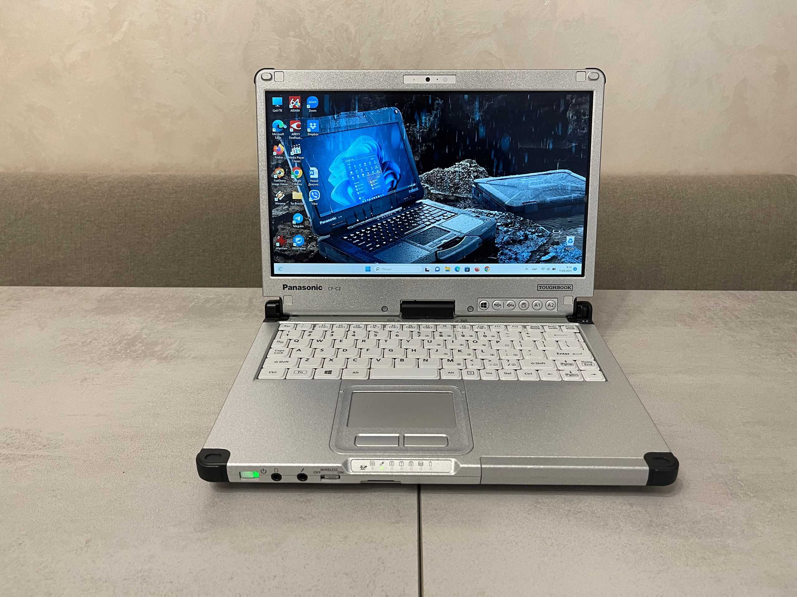 Panasonic Toughbook CF-C2, 12,5", i5-4300U, 8GB, 128GB SSD, 4G LTE