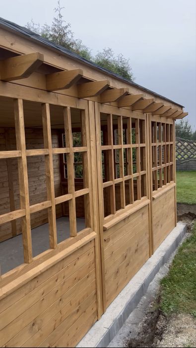 Altana z Wiatą Garażową 6x6 Garaż Wiata Altana