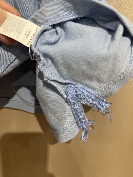 Koszulka polo 164 Reserved niebieska