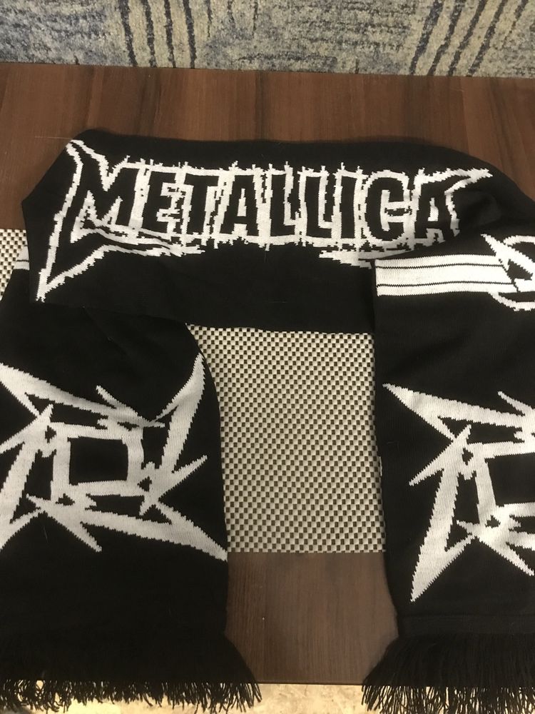 Продам шарфи Metallica Rammstein