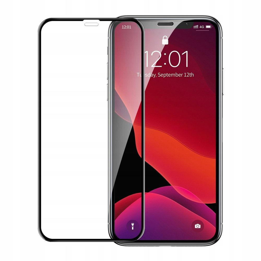 2X Szkło Hartowane Baseus Do Iphone Xr 11 Pełne