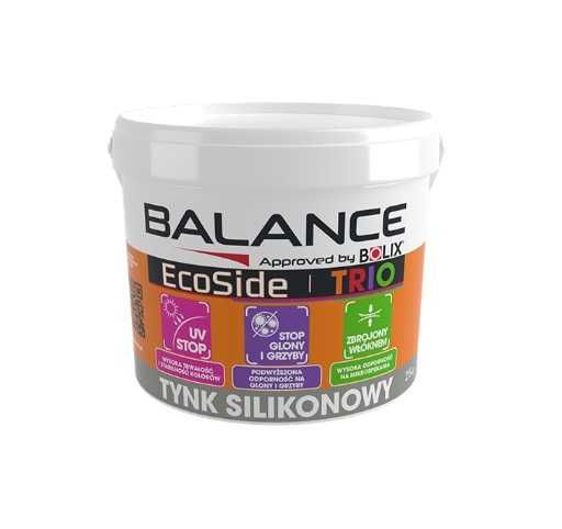 Tynk Elewacyjny Silikonowy Balance EcoSide bolix baza biała 25kg