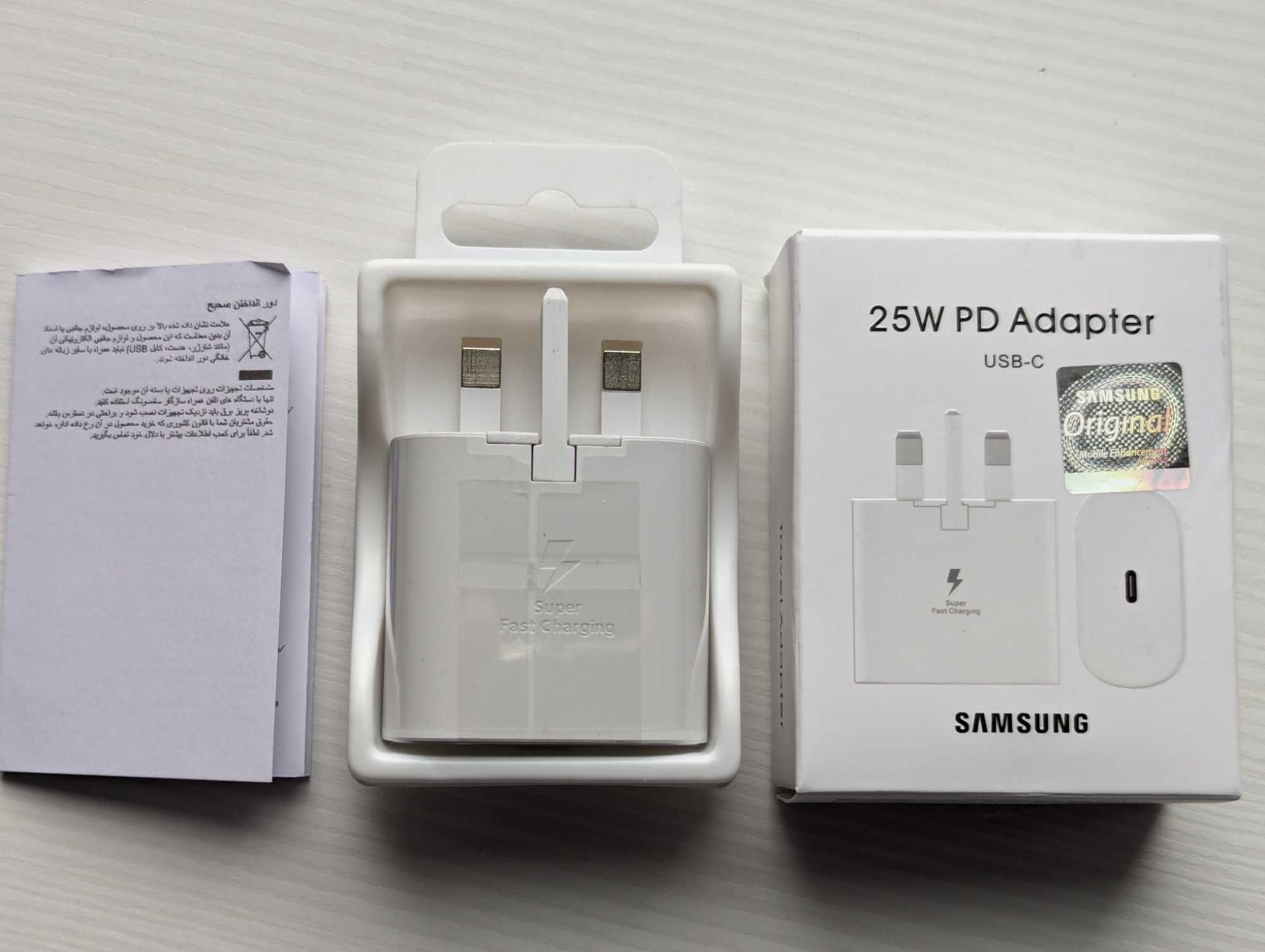 Быстрая зарядка адаптер блок Samsung orig 25w PD PPS IPHONE ANDROID