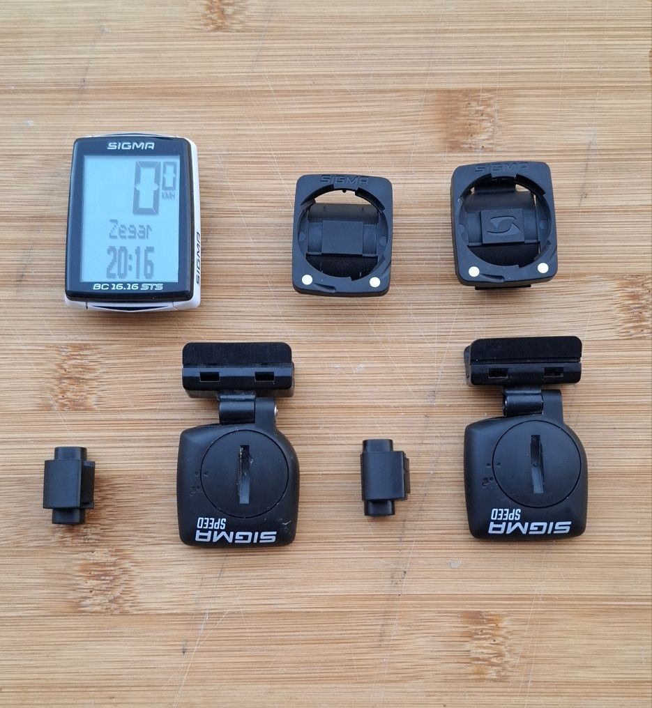 Sigma BC 16.16 + czujnik i mocowanie na drugi rower