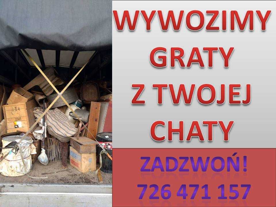 Opróżnianie pomieszczeń z gratów mebli przeprowadzki auta z windą