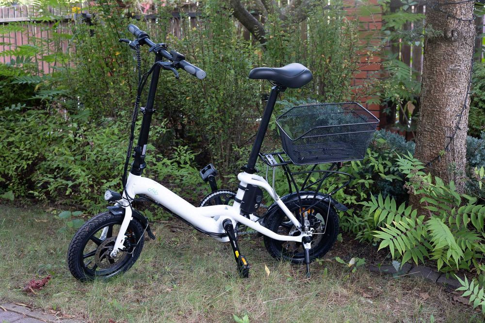 Nowy rower elektryczny Fiido D3 Pro plus dodatkowy kosz