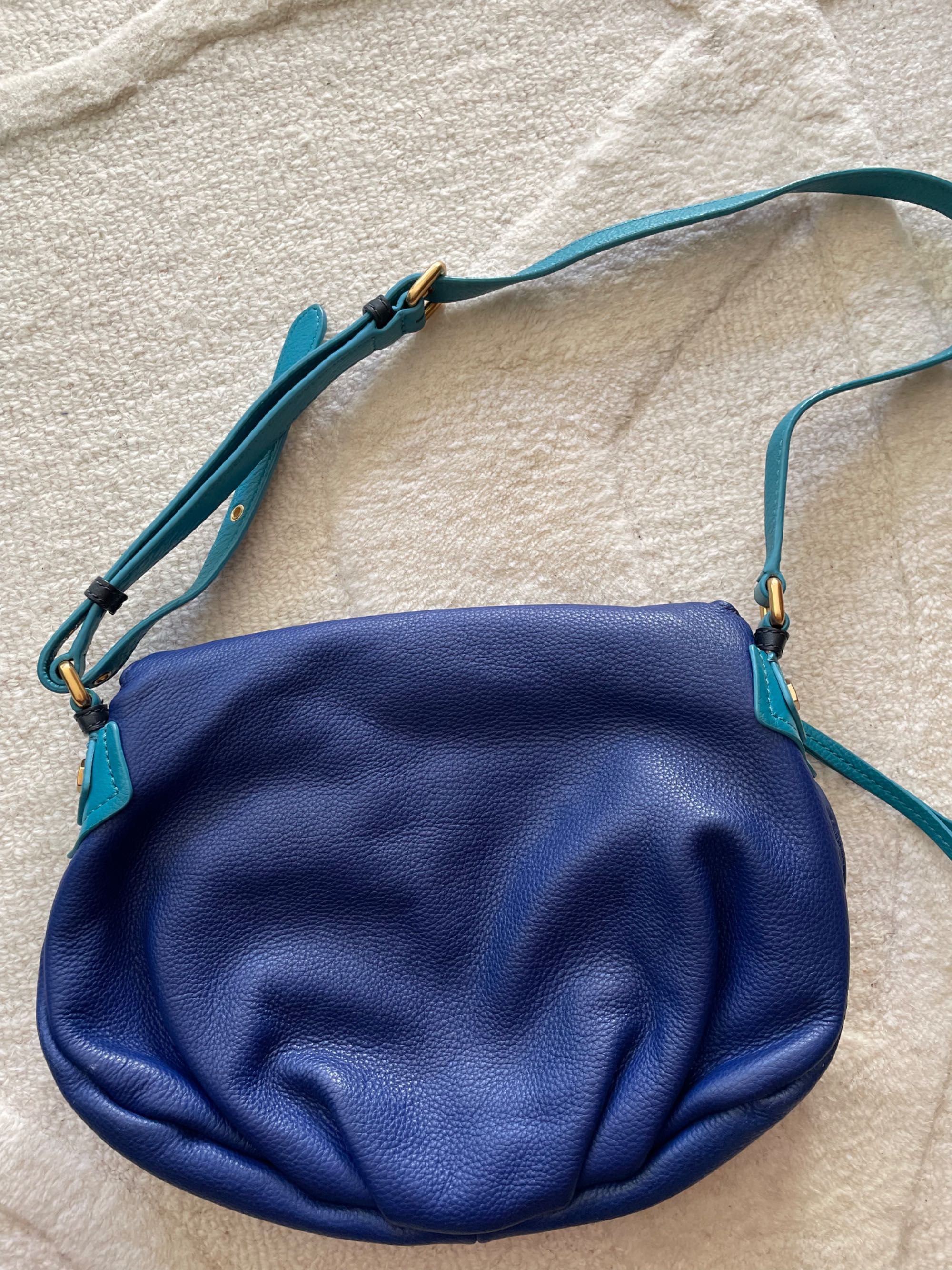 Mala Marc Jacobs tiracolo azul