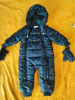 Sprzedam kombinezon zimowy 80 cm + rękawiczki