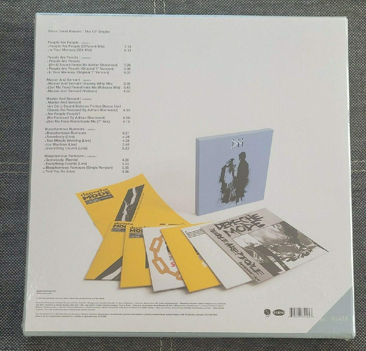 Depeche Mode Some Great Reward The 12" Singles Limited Edition USA Box