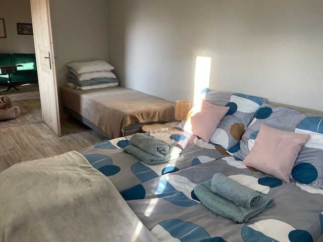 Domek na Warmii i Mazurach z sauną i banią, okolice jeziora Dadaj