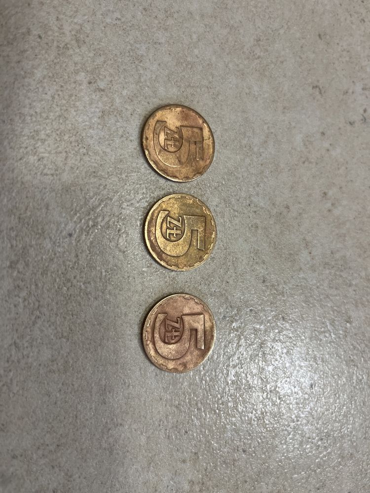Monety 5 zlotych 1976