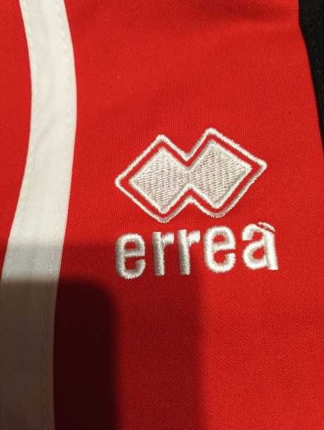Czerwona bluza Errea angielskiego klubu Walsall F.C.