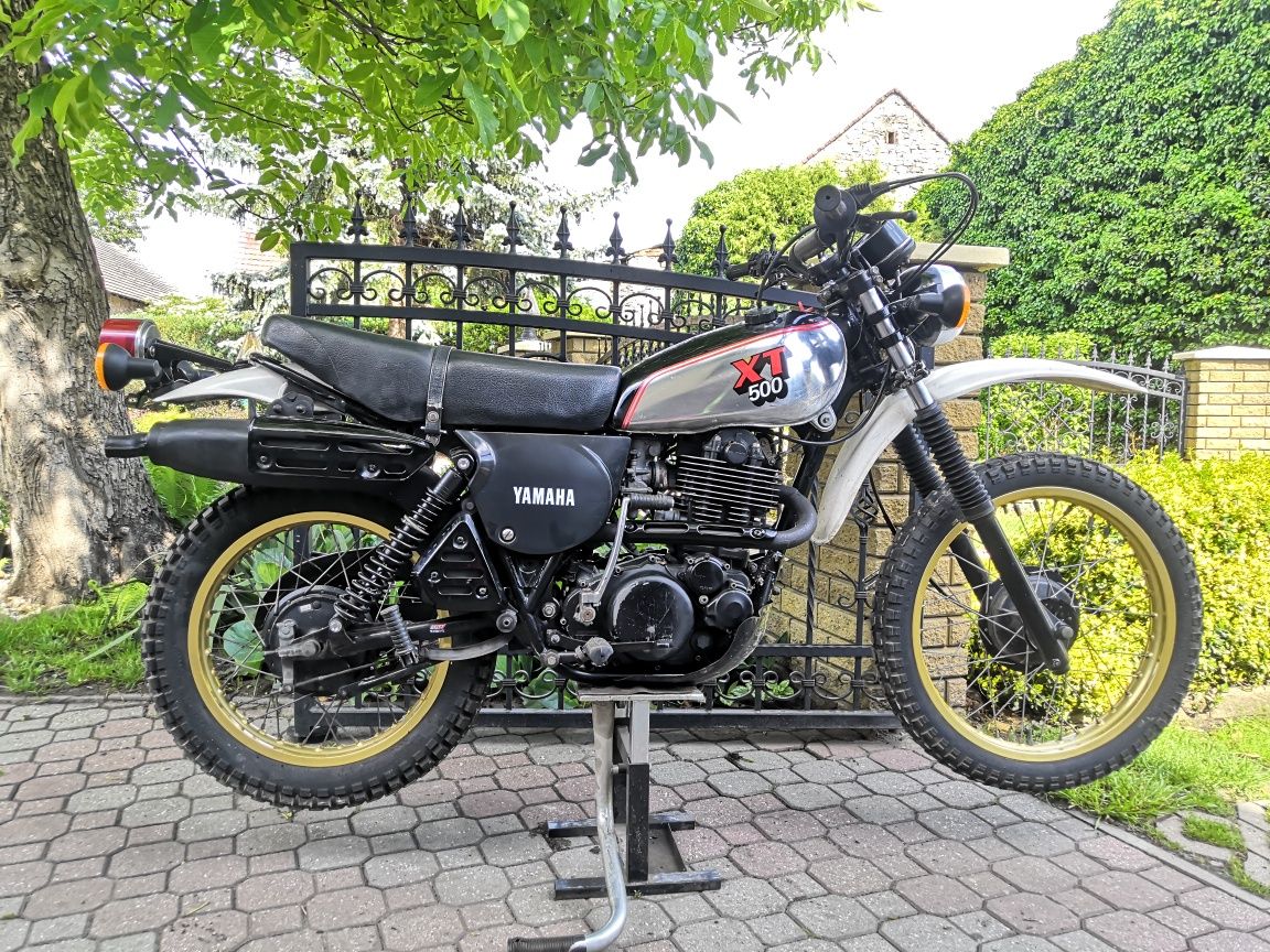 Yamaha XT500 81r klasyk enduro