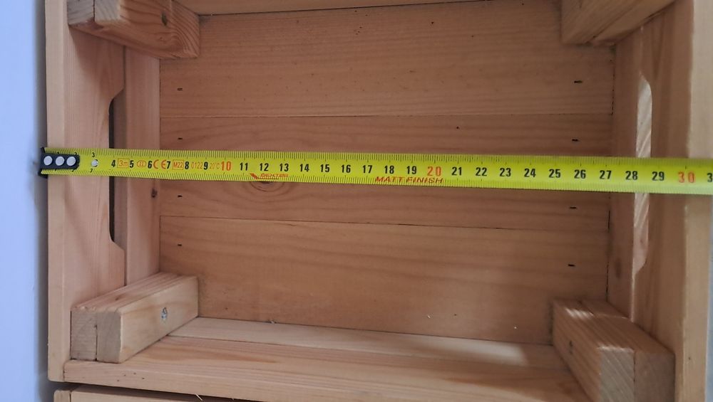 2 Caixas de madeira pinho 30X20X15CM
Cada unidade €13,00