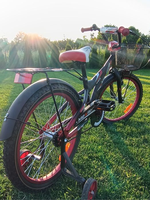 Rower dzieciecy 20cali MXLIer BLX z dodatkowymi kołkami