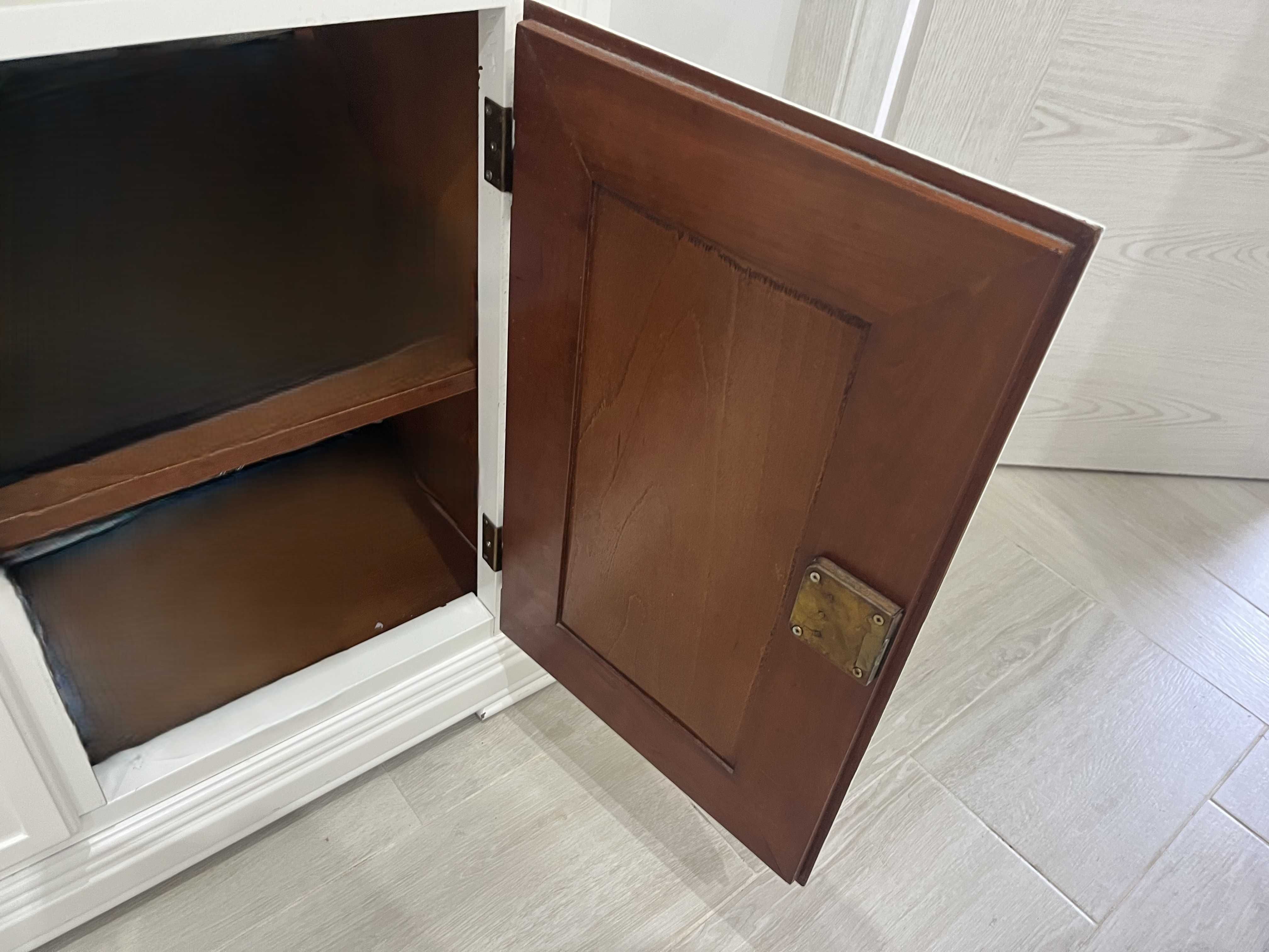 Movel de sala lacado a branco