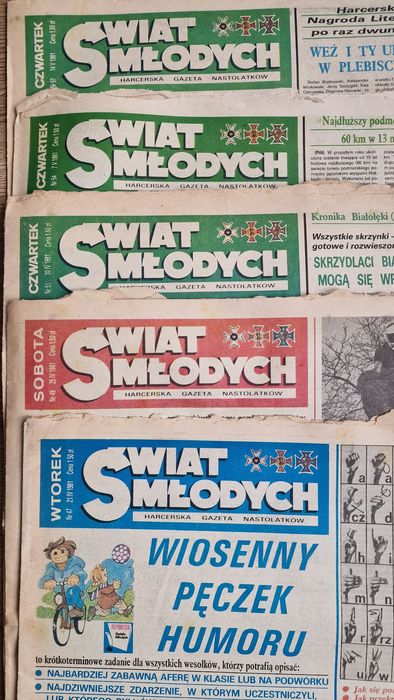 Świat Młodych gazeta harcerska 1981