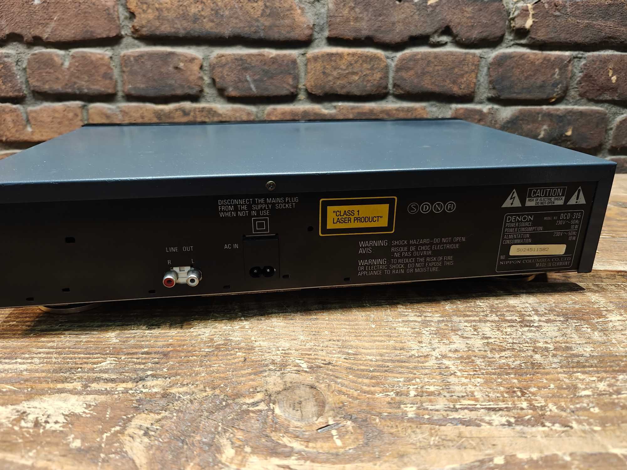 Odtwarzacz CD Denon DCD 315