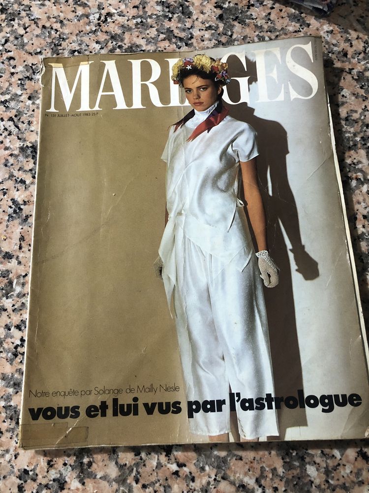 Revista de moda 1983