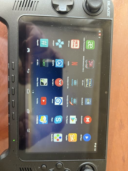 Ігровий планшет Blaze Tab G7 на Android у ретро-стилі, 16 ГБ