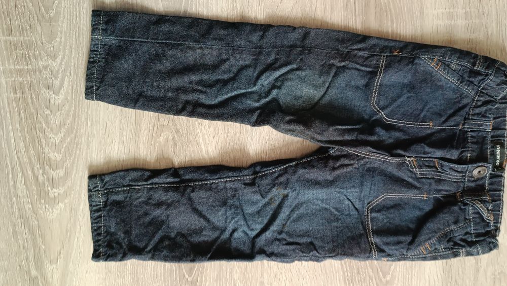 Spodnie chłopięce ocieplane  roz 86