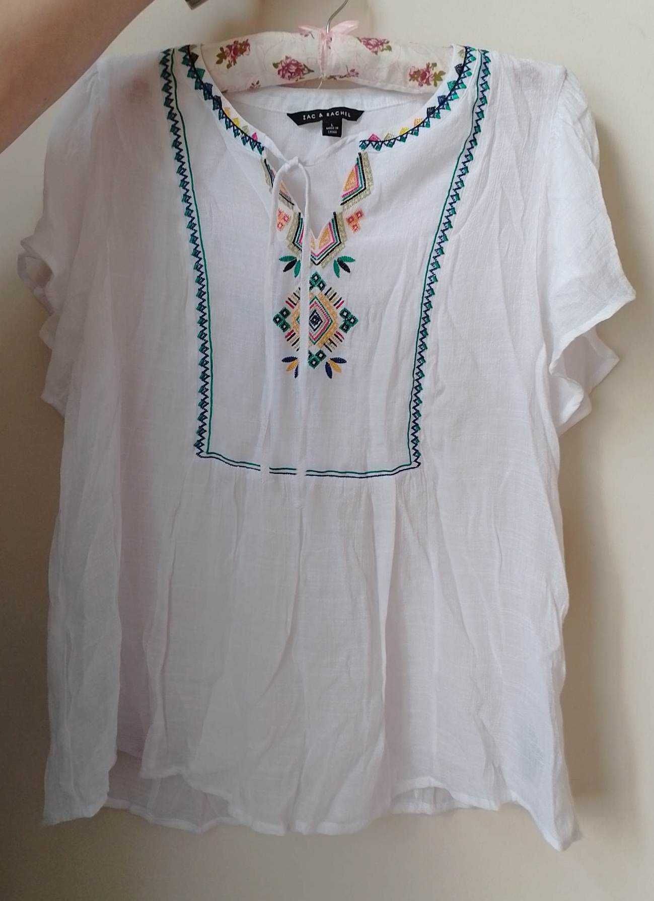 Жіноча вишита сорочка Zac & Rachel (Нова), Розмір - L , ціна - 499 грн