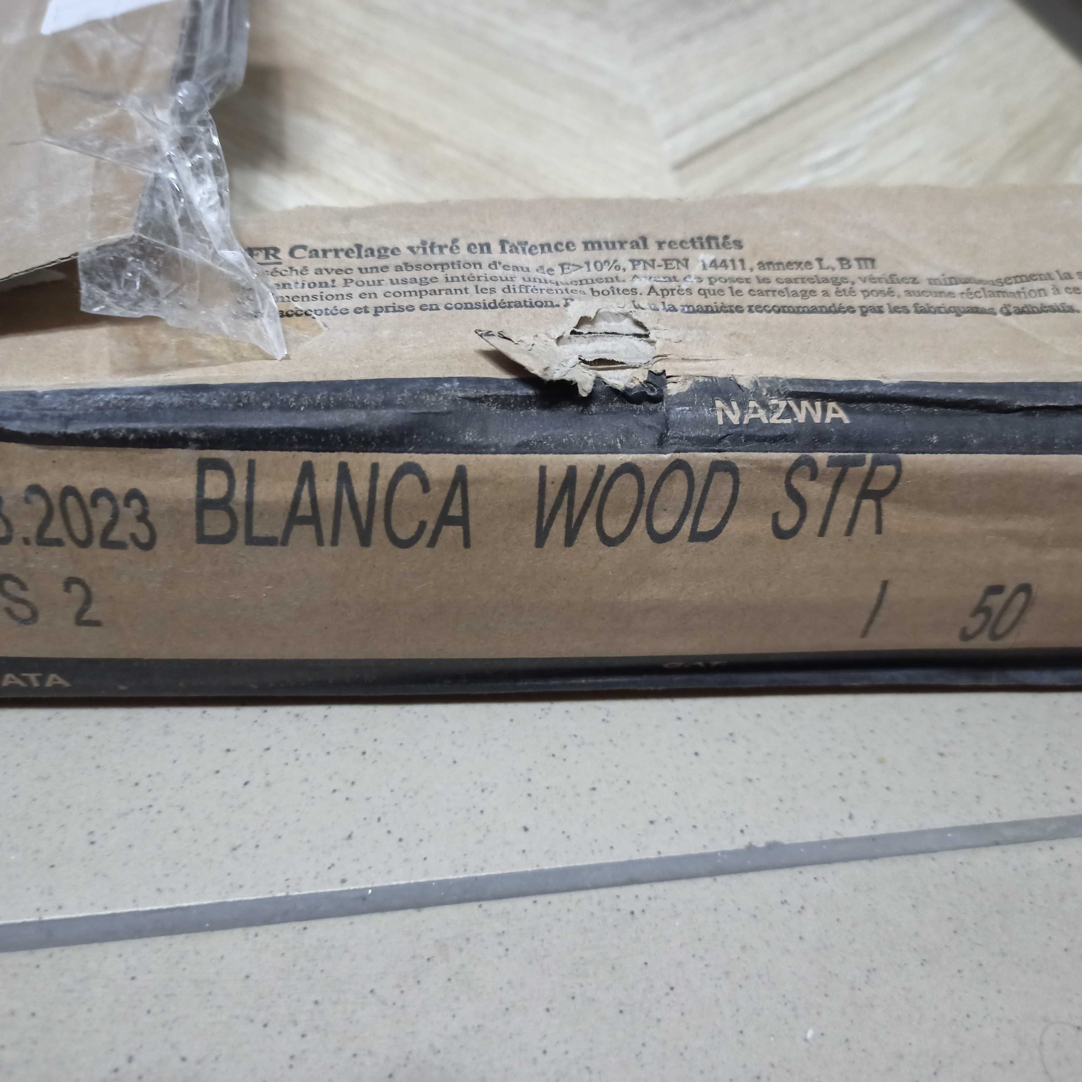 Płytka Blanca Wood struktura