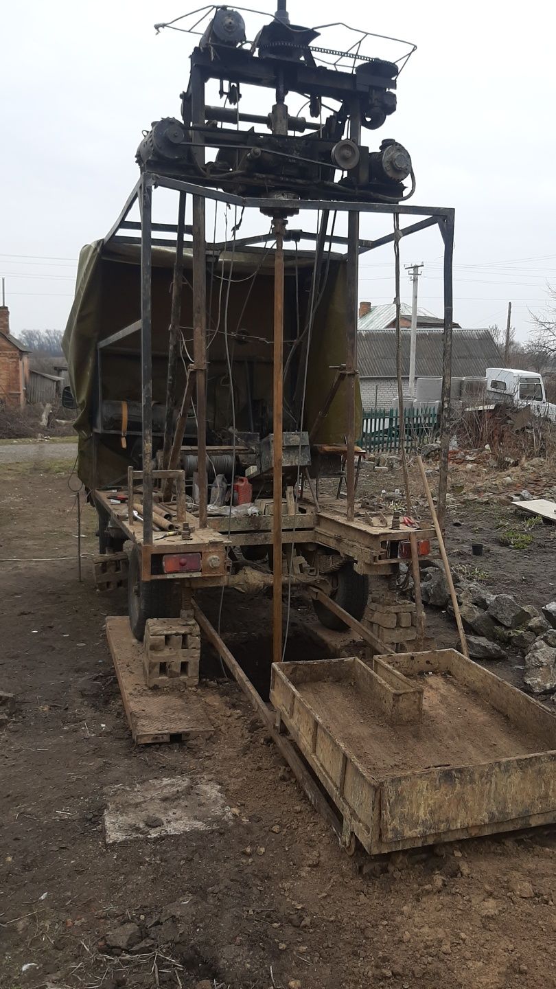 Криниці та каналізації механічним способом