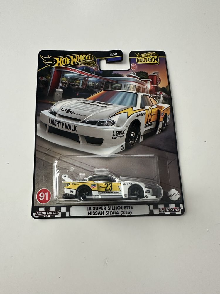 Hot wheels nissan silvia s15 lbwk liberty walk boulevard