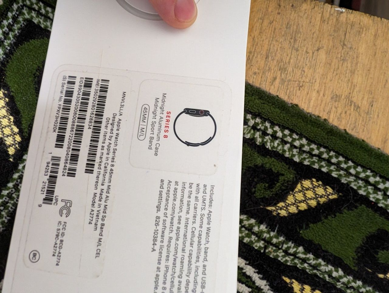 Apple Watch 8 45mm (LTE)