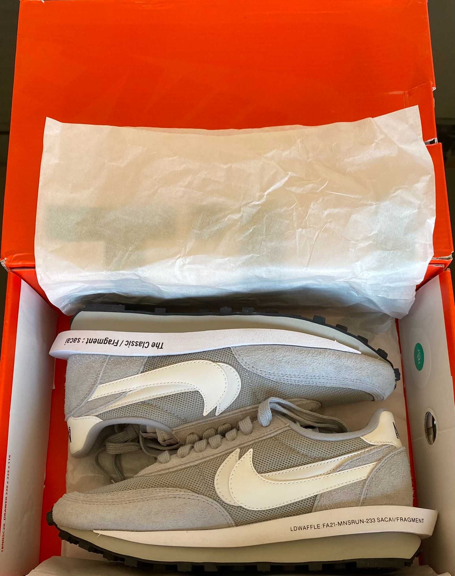 LDWaffle x Sacai x Fragment SF Light Smoke Grey