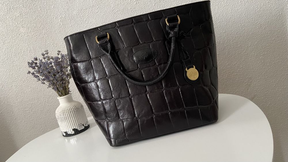 Шкіряна сумка Mulberry