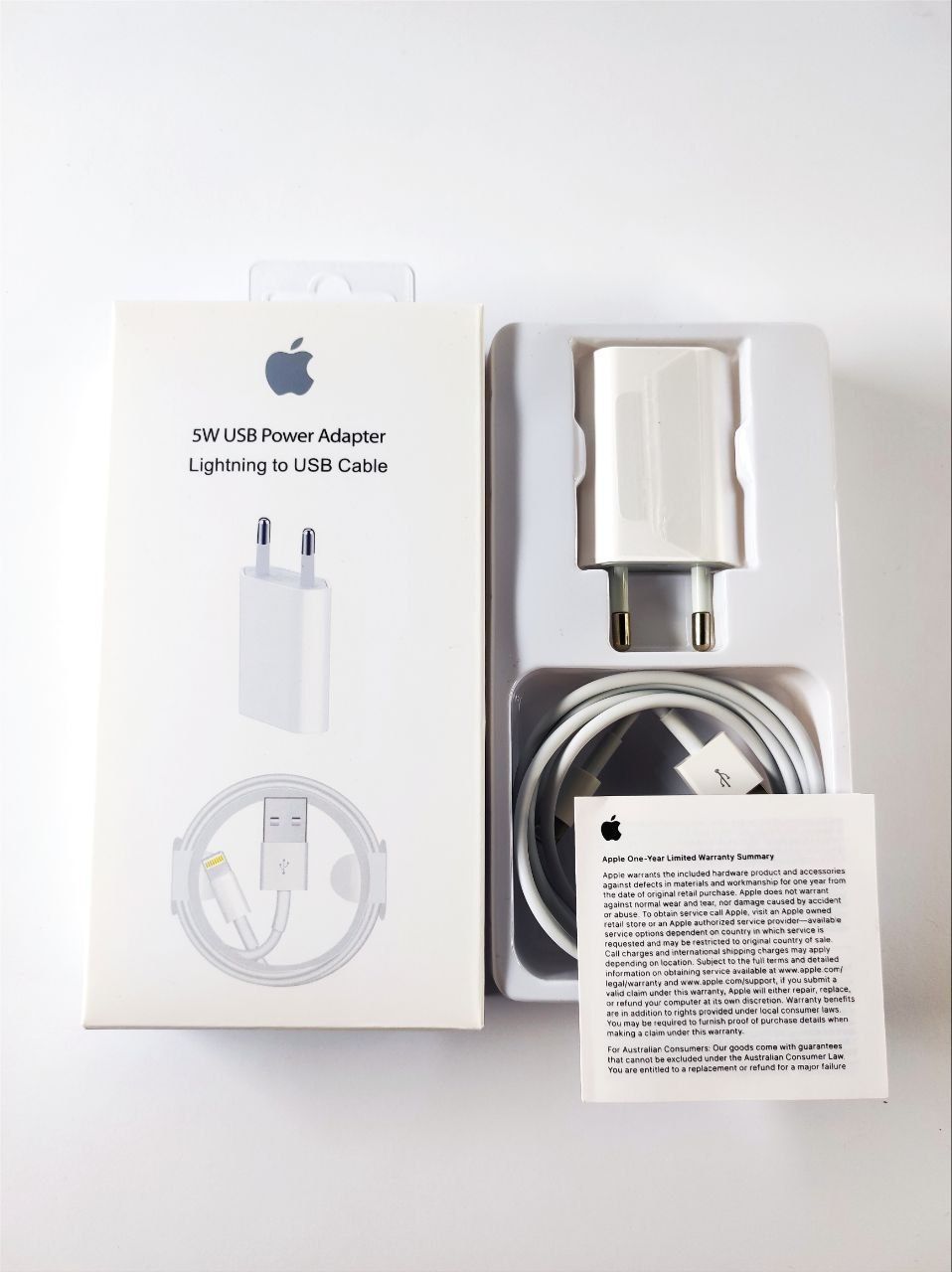 Зарядка для Apple iPhone/iPad/ блок для зарядки + кабель айфон