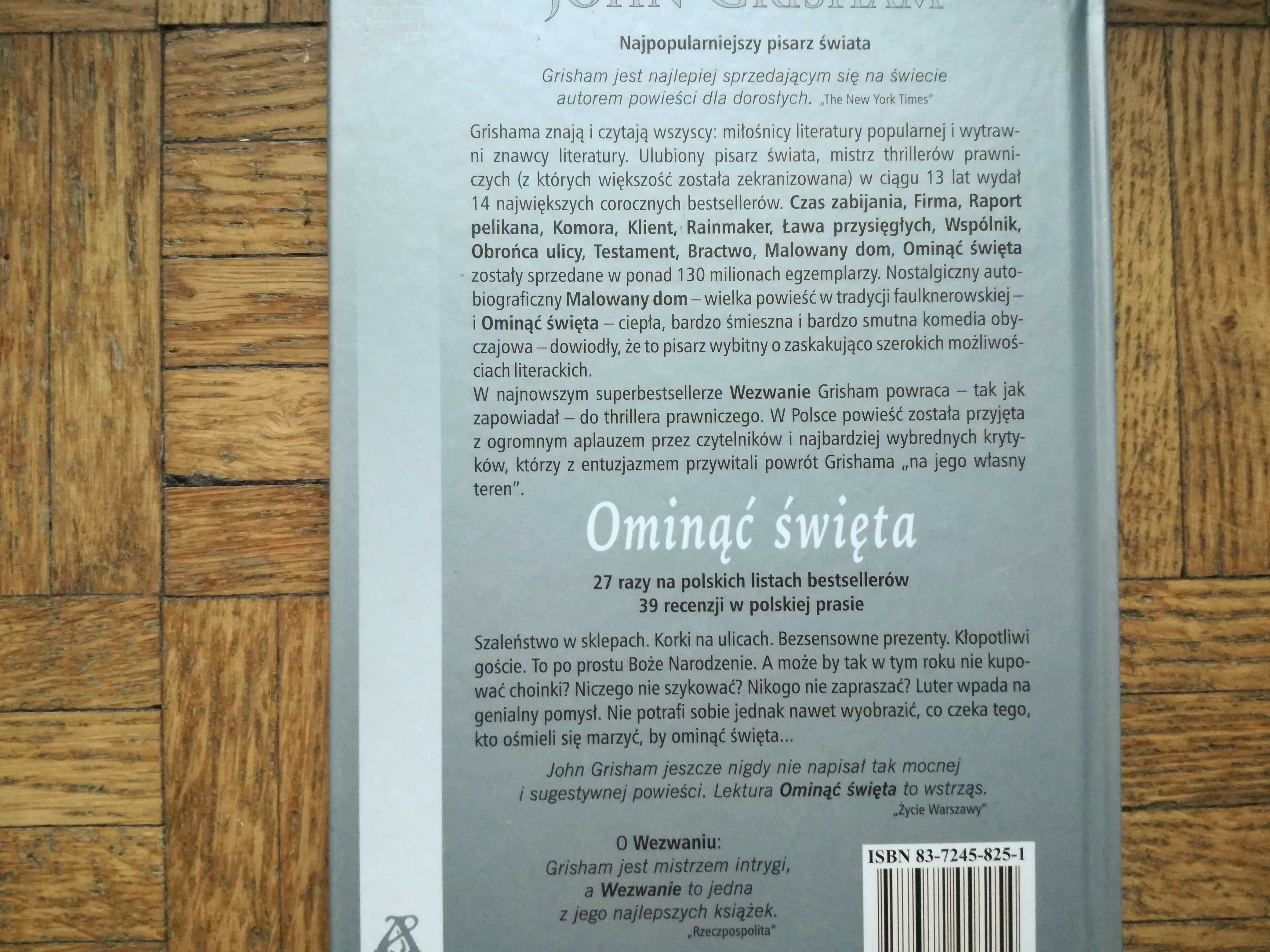 Ominąć święta, John Grisham