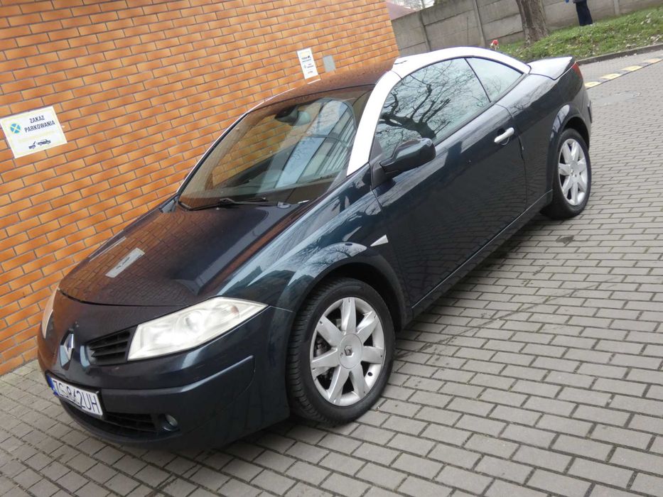 Renault Megane CC 1.9 Diesel Cabrio Sprawny Szklany Dach Okazja Tanio