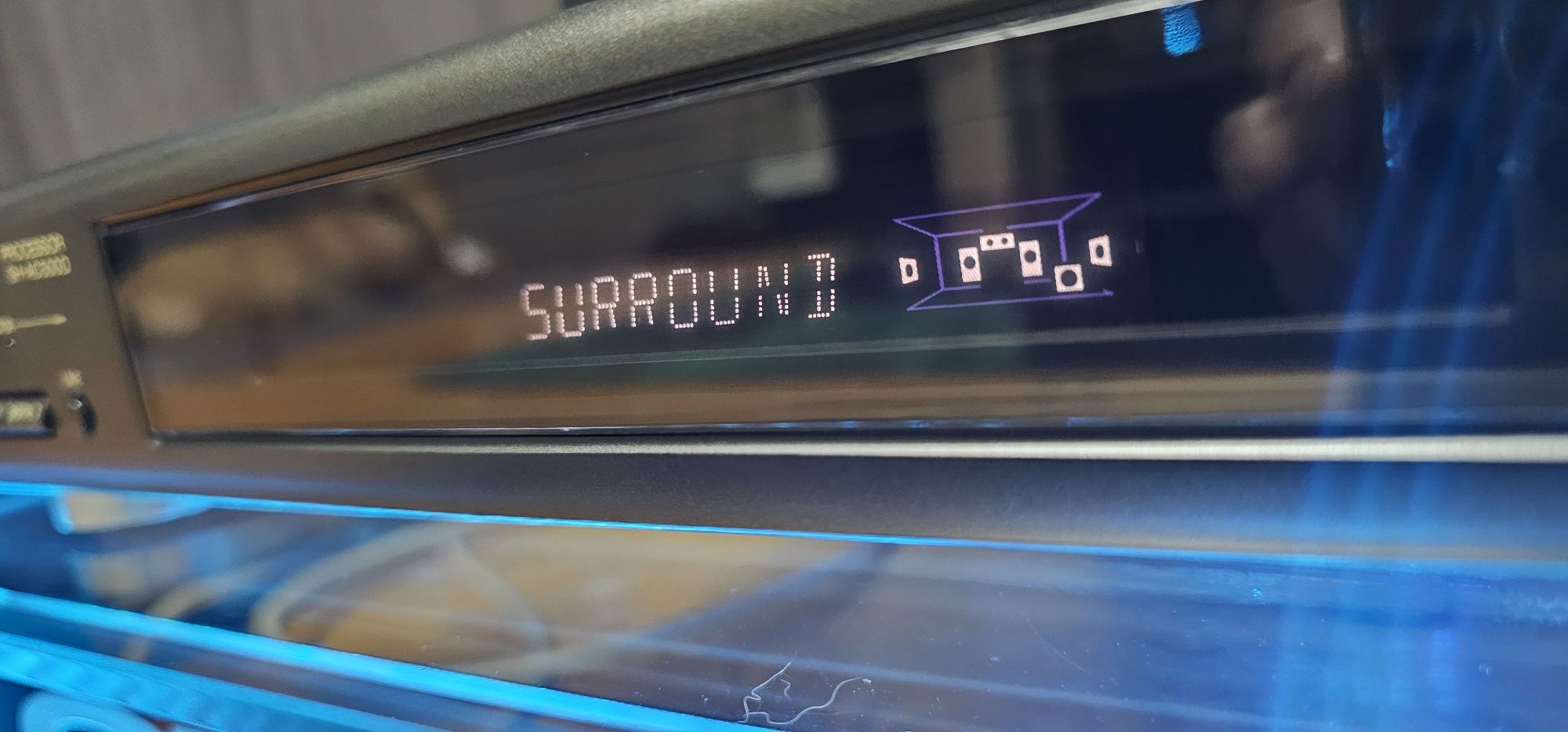 Technics DH-AC500D cyfr.procesor dźwięku Surround+oryg. pilot-bdb stan