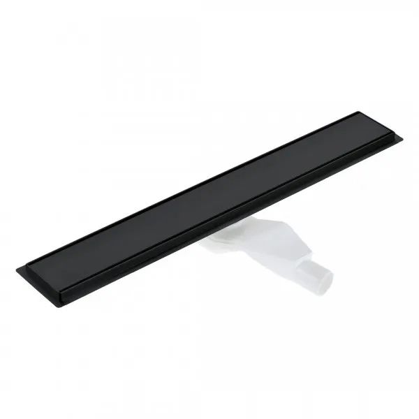 Deante odpływ liniowy 60 cm odwracalny czarny mat KOS_N06D