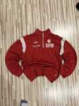 Bluza Umbro klubowa czerwona sportowa sportswear basic y2k streetwear