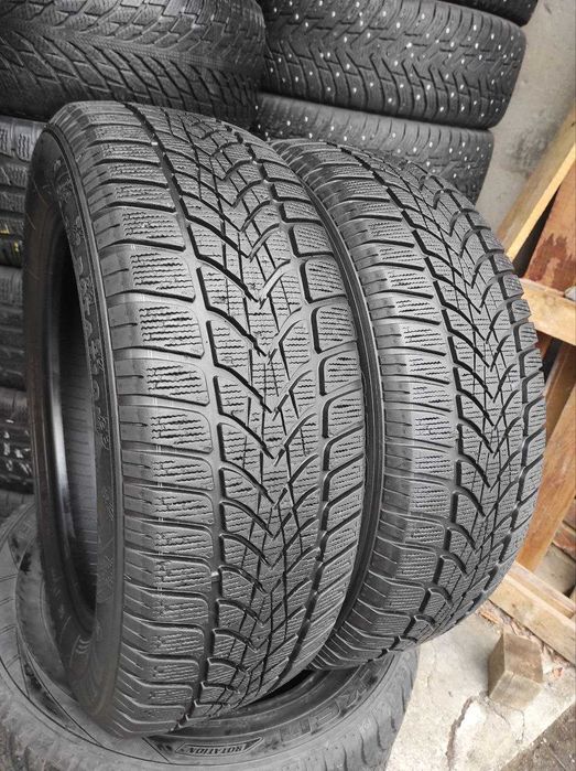 Dunlop SP Winter Sport 4D 215/60r17 made in Germany 2шт, 6,5мм, ЗИМА