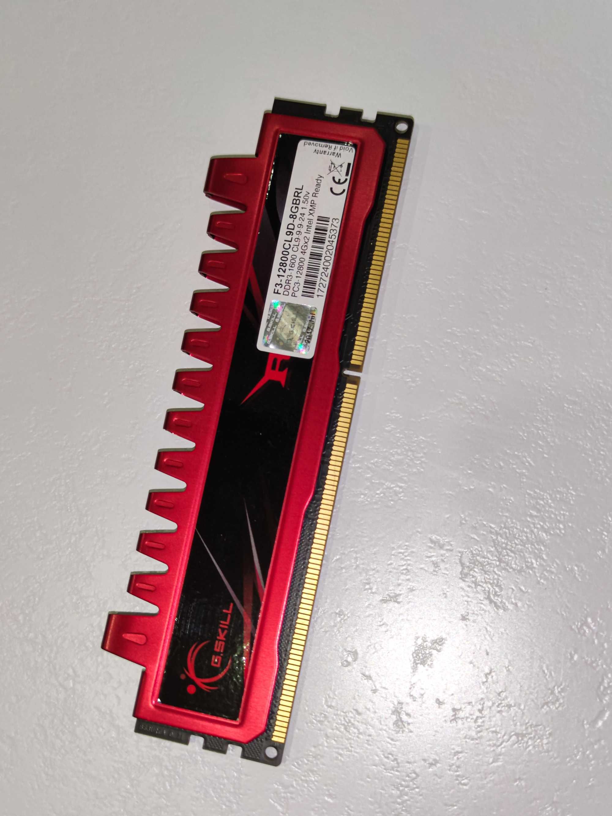 Оперативна пам'ять  G.Skill 16 GB DDR3 1600 MHz  (4GB х 4шт)