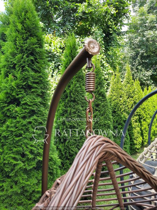 Fotel Wiszący Bujany Kokon XXL Bujak Ogrodowy WYPRZEDAŻ powyżej -30%