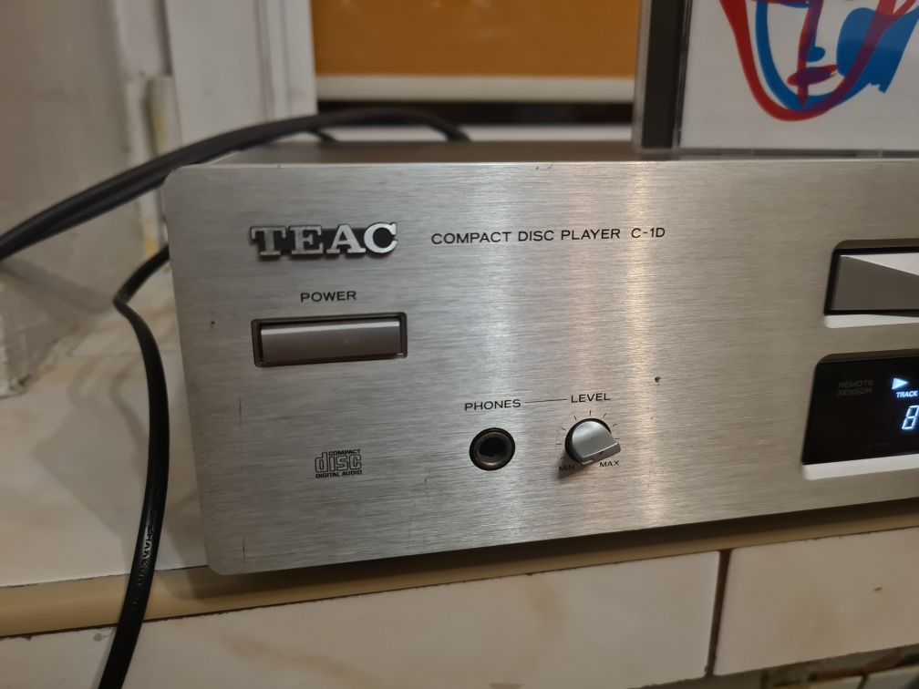 Odtwarzacz płyt cd Teac C 1 D rzadki doby stan