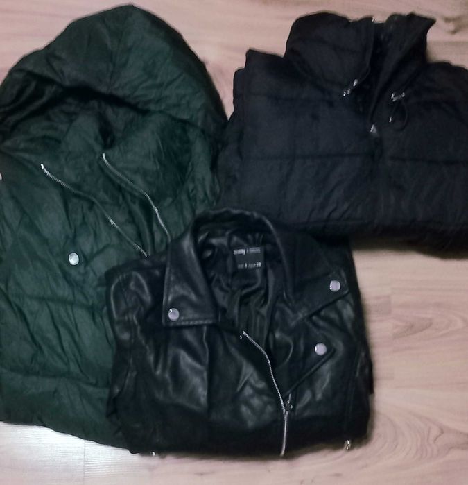 Kurtki zestaw Stradivarius Bershka Sinsay
