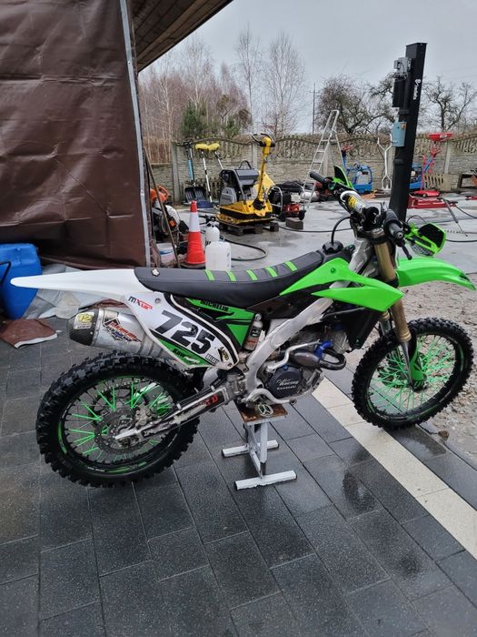 Kawasaki kx250f 2014 zamiana