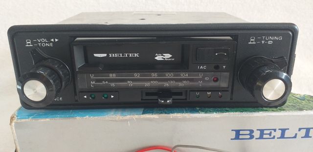 Radio samochodowe stereo na kasety( BELTEK - MADE IN JAPAN ) -UNIKAT!!