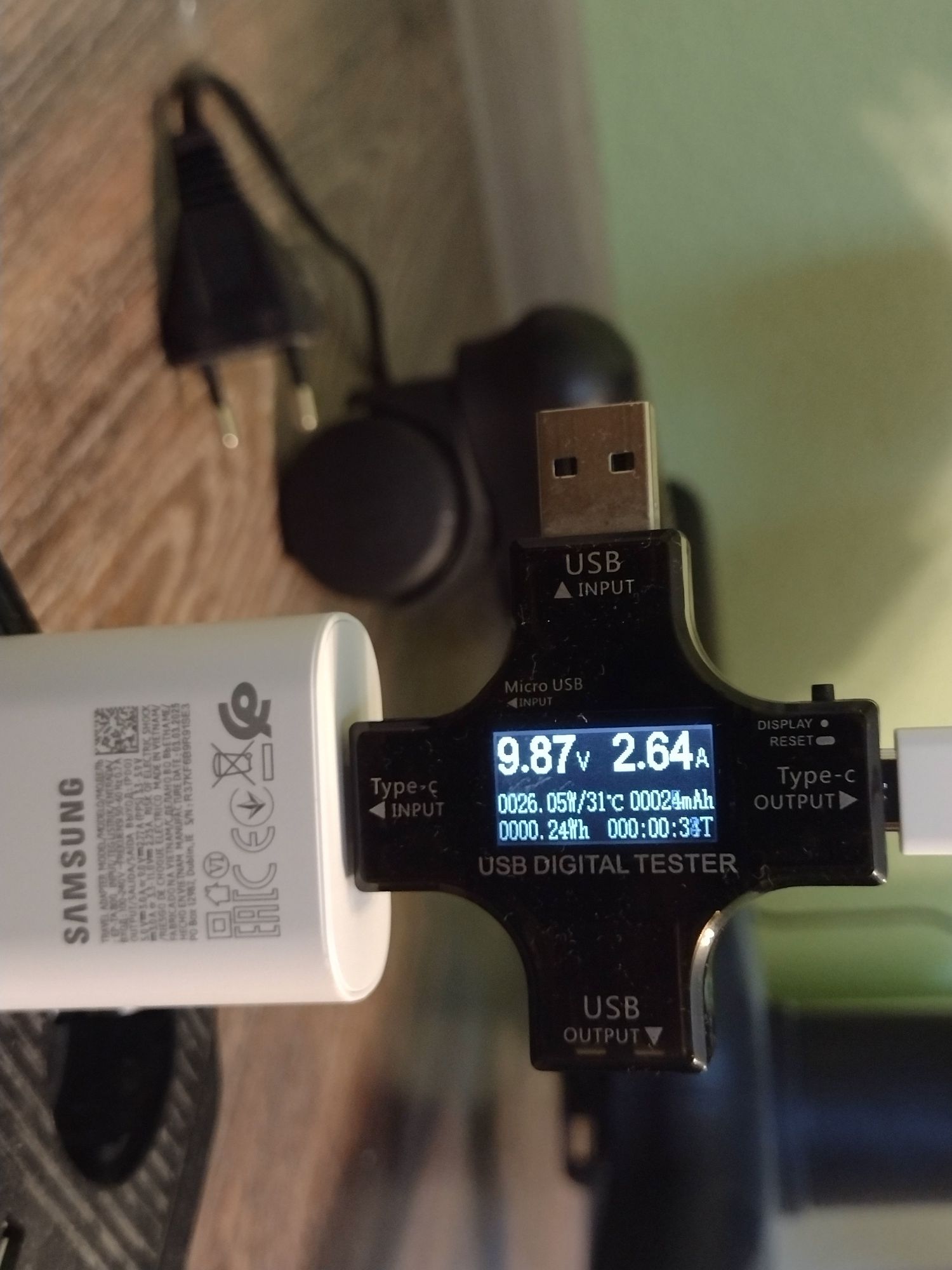 Швидкісна зарядка  Samsung 25W.PDБлок + Кабель EP-TA800