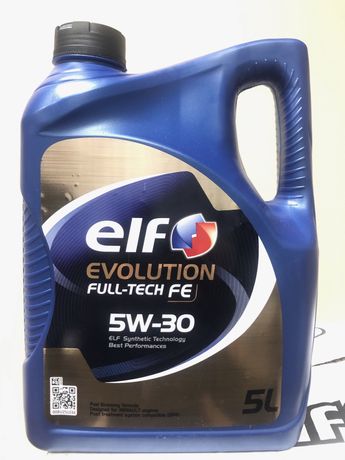 Elf Evolution Full-Tech FE 5W-30 5 л, моторна олива, моторное масло