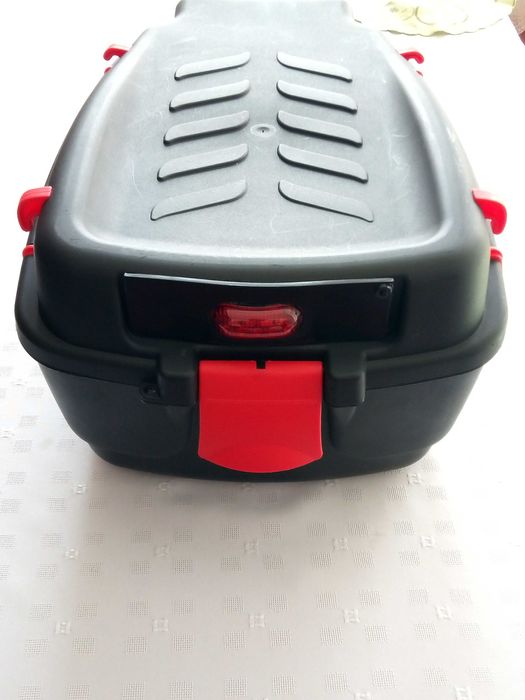 Kufer rowerowy ,sakwa z lampką i alarmem